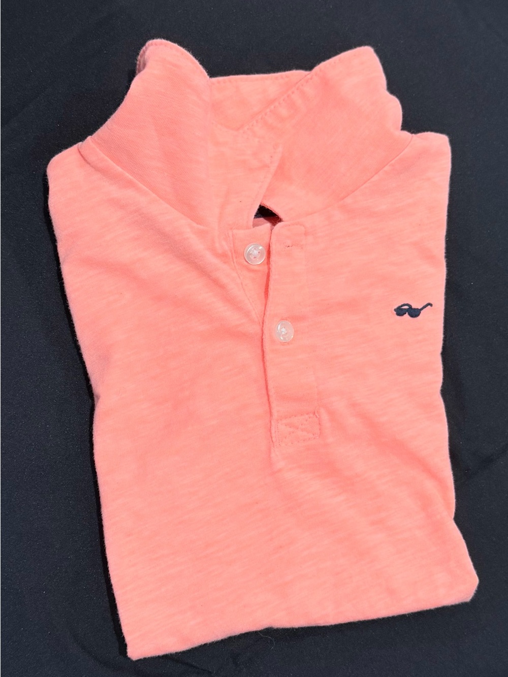 Kids Hot Coral Polo Shirt - Classic Collared Top